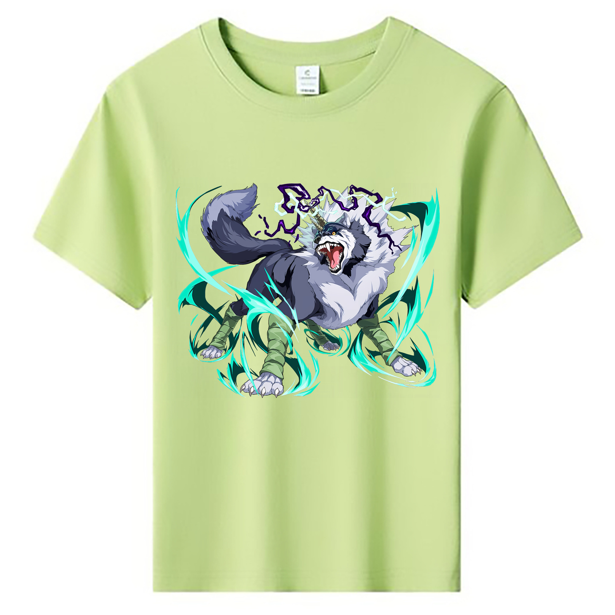 （画像用） 転スラ Regarding Reincarnated to Slime 綿100％キッズTシャツ（フロントプリント）